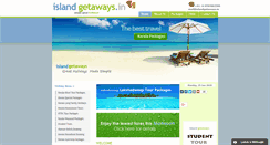 Desktop Screenshot of islandgetaways.in